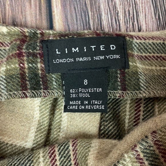 Wool Blend Pleated Skirt - Picture 3 of 12